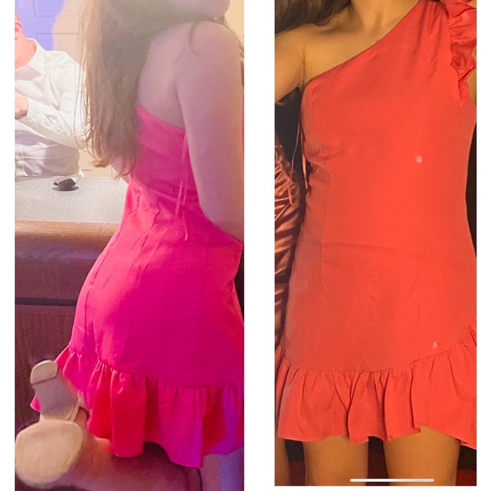 small in women. Tight at the top and loose at the bottoms!:)